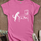 Printify T-Shirt S / Azalea Pinball Cat Women's T-Shirt