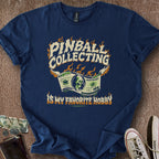 Printify T-Shirt Navy / S Pinball Collecting Hobby T-Shirt