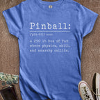 Printify T-Shirt S / Royal Pinball Defined Women's T-Shirt