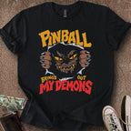 Printify T-Shirt Black / S Pinball Demons T-Shirt