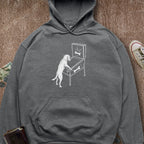 Printify Hoodie Dark Heather / S Pinball Dog Hoodie