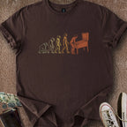 Printify T-Shirt Dark Chocolate / S Pinball Evolution T-Shirt