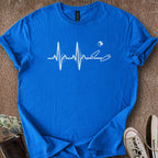 Printify T-Shirt Royal / S Pinball Heartbeat T-Shirt