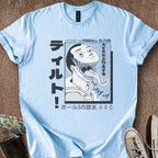 Printify T-Shirt Light Blue / M Pinball is "Fun" T-Shirt