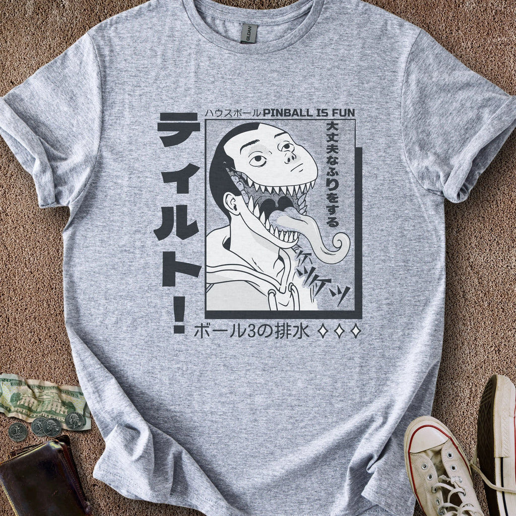 Printify T-Shirt Sport Grey / M Pinball is "Fun" T-Shirt