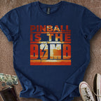 Printify T-Shirt Navy / S Pinball is the Bomb T-Shirt