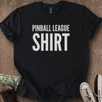 Printify T-Shirt Black / S Pinball League T-Shirt