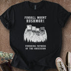 Printify T-Shirt Black / S Pinball Mount Rushmore T-Shirt