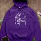 Printify Hoodie Purple / S Pinball Sasquatch Hoodie