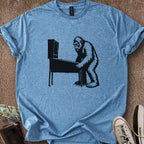 Printify T-Shirt Heather Indigo / S Pinball Sasquatch T-Shirt