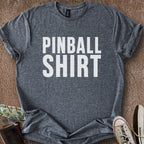 Printify T-Shirt Dark Heather / S Pinball Shirt T-Shirt