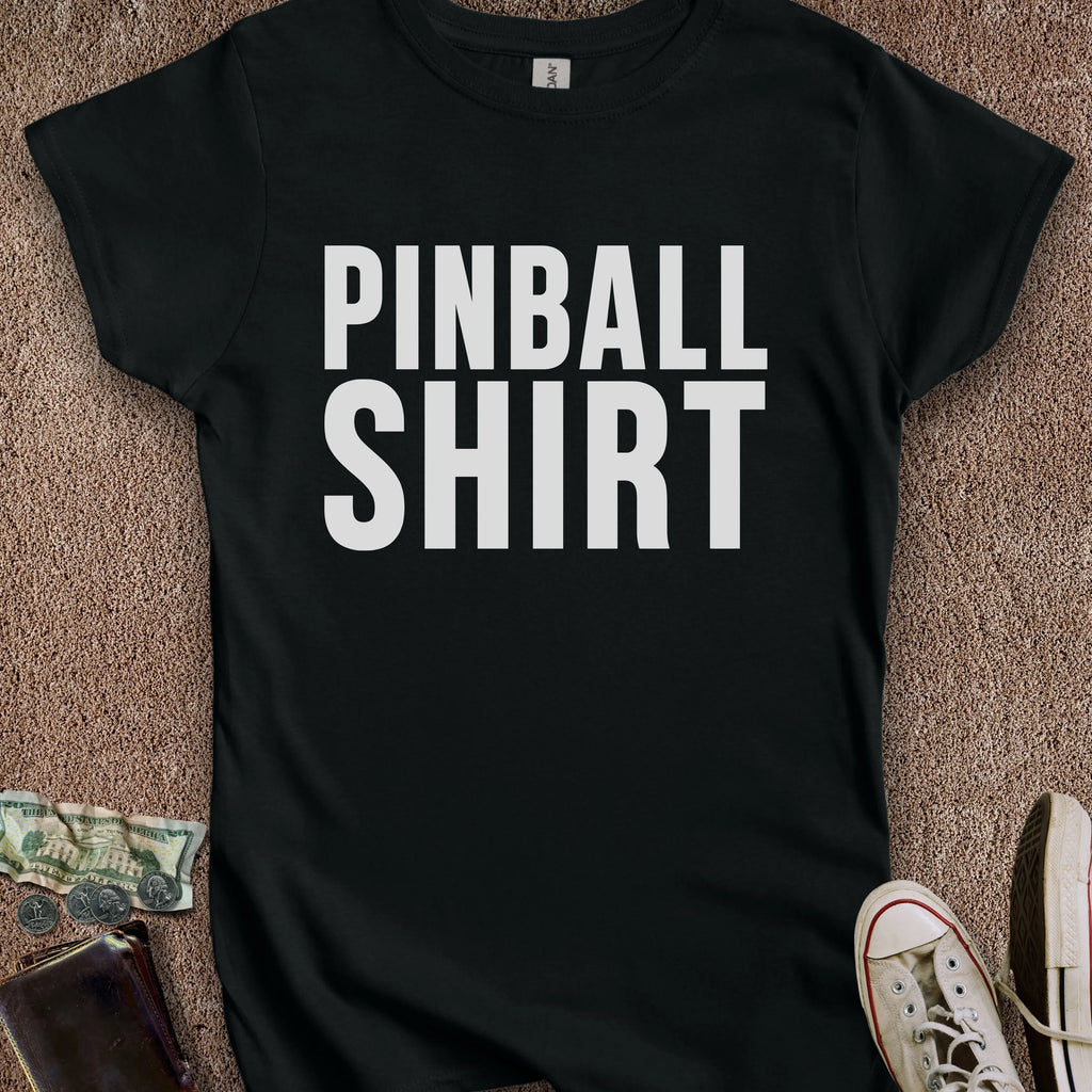 Printify T-Shirt S / Black Pinball Shirt Women's T-Shirt