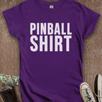 Printify T-Shirt S / Purple Pinball Shirt Women's T-Shirt