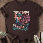 Printify T-Shirt Dark Chocolate / M Pinball Skunk T-Shirt