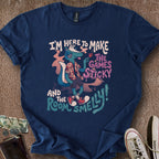 Printify T-Shirt Navy / M Pinball Skunk T-Shirt