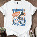 Printify T-Shirt White / S Pinball Soothes Me T-Shirt