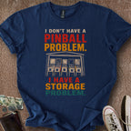 Printify T-Shirt Navy / S Pinball Storage Problem T-Shirt