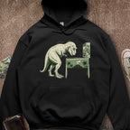 Printify Hoodie Black / S Pinball T-Rex Hoodie