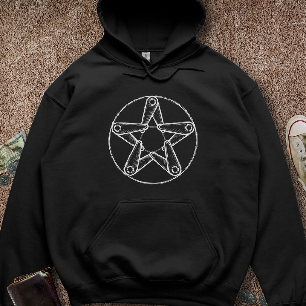 Printify Hoodie Black / S Pintagram Hoodie
