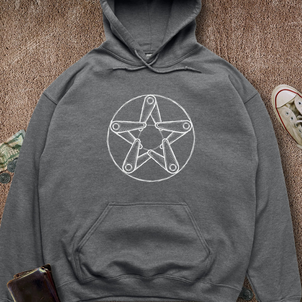 Printify Hoodie Dark Heather / S Pintagram Hoodie
