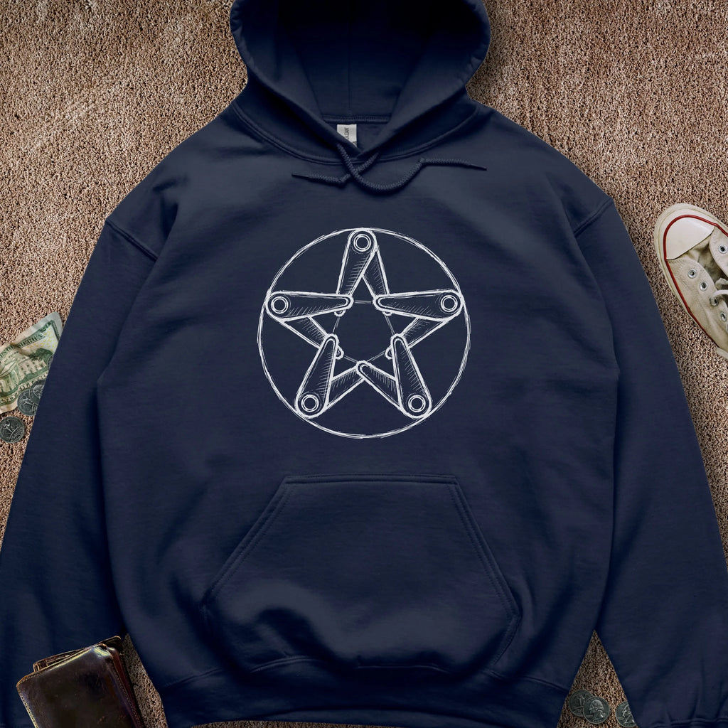 Printify Hoodie Navy / S Pintagram Hoodie