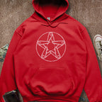 Printify Hoodie Red / S Pintagram Hoodie