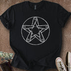 Printify T-Shirt Black / S Pintagram T-Shirt