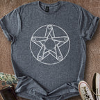 Printify T-Shirt Dark Heather / S Pintagram T-Shirt