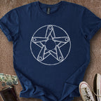 Printify T-Shirt Navy / S Pintagram T-Shirt