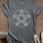 Printify T-Shirt S / Dark Heather Pintagram Women's T-Shirt