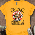 Printify T-Shirt Gold / S Power Hungry T-Shirt