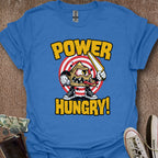 Printify T-Shirt Heather Royal / S Power Hungry T-Shirt