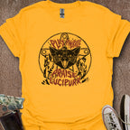 Printify T-Shirt Gold / M Praise Lucipurr T-Shirt