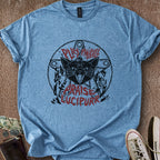 Printify T-Shirt Heather Indigo / M Praise Lucipurr T-Shirt