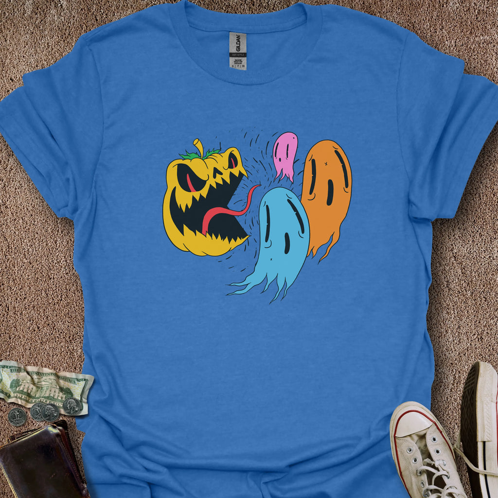 Printify T-Shirt Heather Royal / S Pumpkin Man T-Shirt
