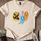 Printify T-Shirt Sand / S Pumpkin Man T-Shirt