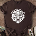 Printify T-Shirt Dark Chocolate / S Quit Playing w/the Clock T-Shirt