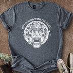 Printify T-Shirt Dark Heather / S Quit Playing w/the Clock T-Shirt