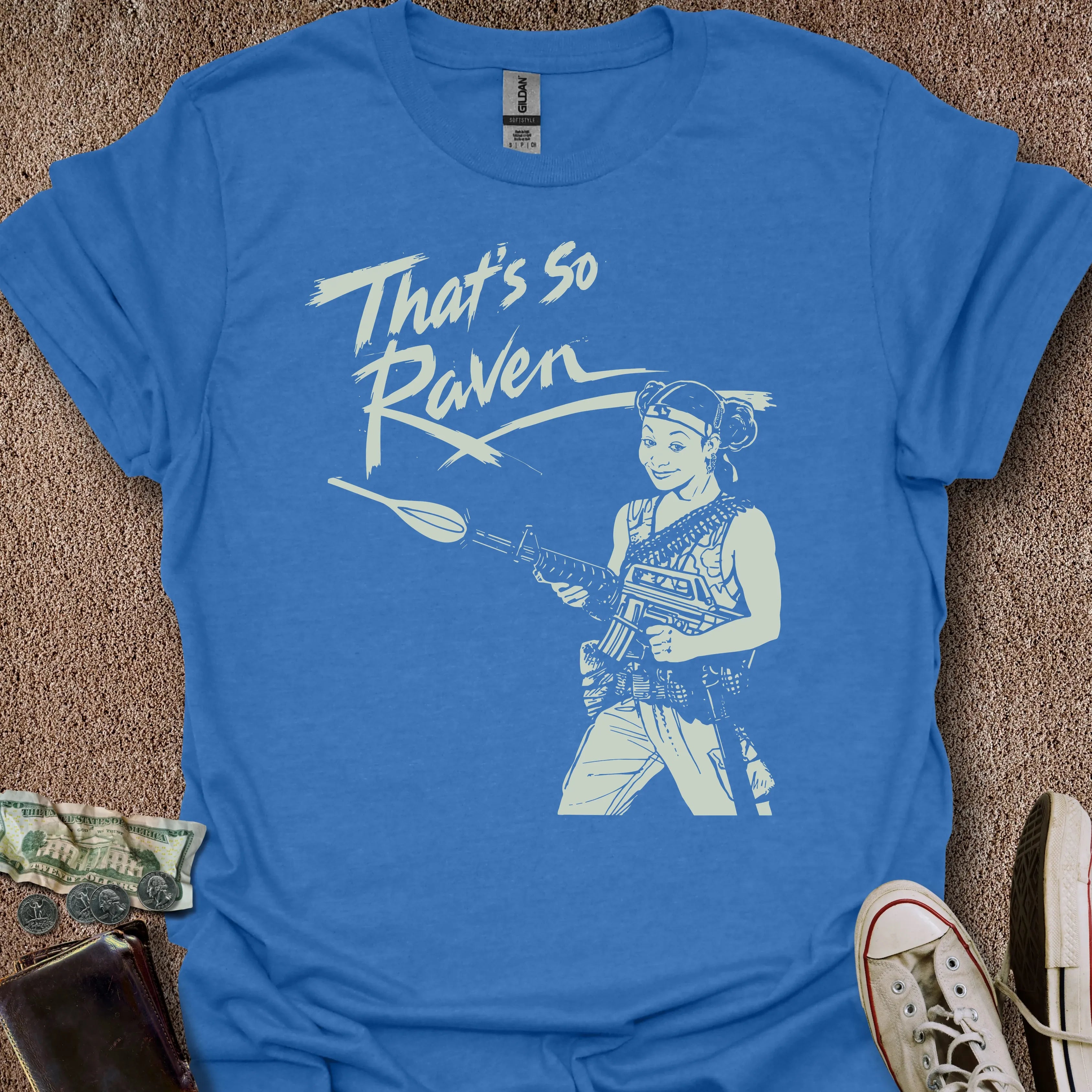 Printify T-Shirt Royal / S Raven Parody T-Shirt