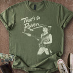 Printify T-Shirt Military Green / S Raven Parody T-Shirt