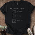 Printify T-Shirt Black / S Relationship Status T-Shirt