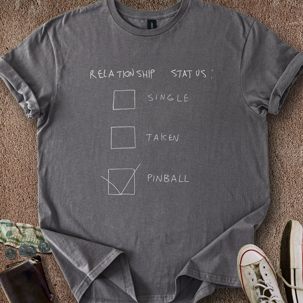 Printify T-Shirt Charcoal / S Relationship Status T-Shirt
