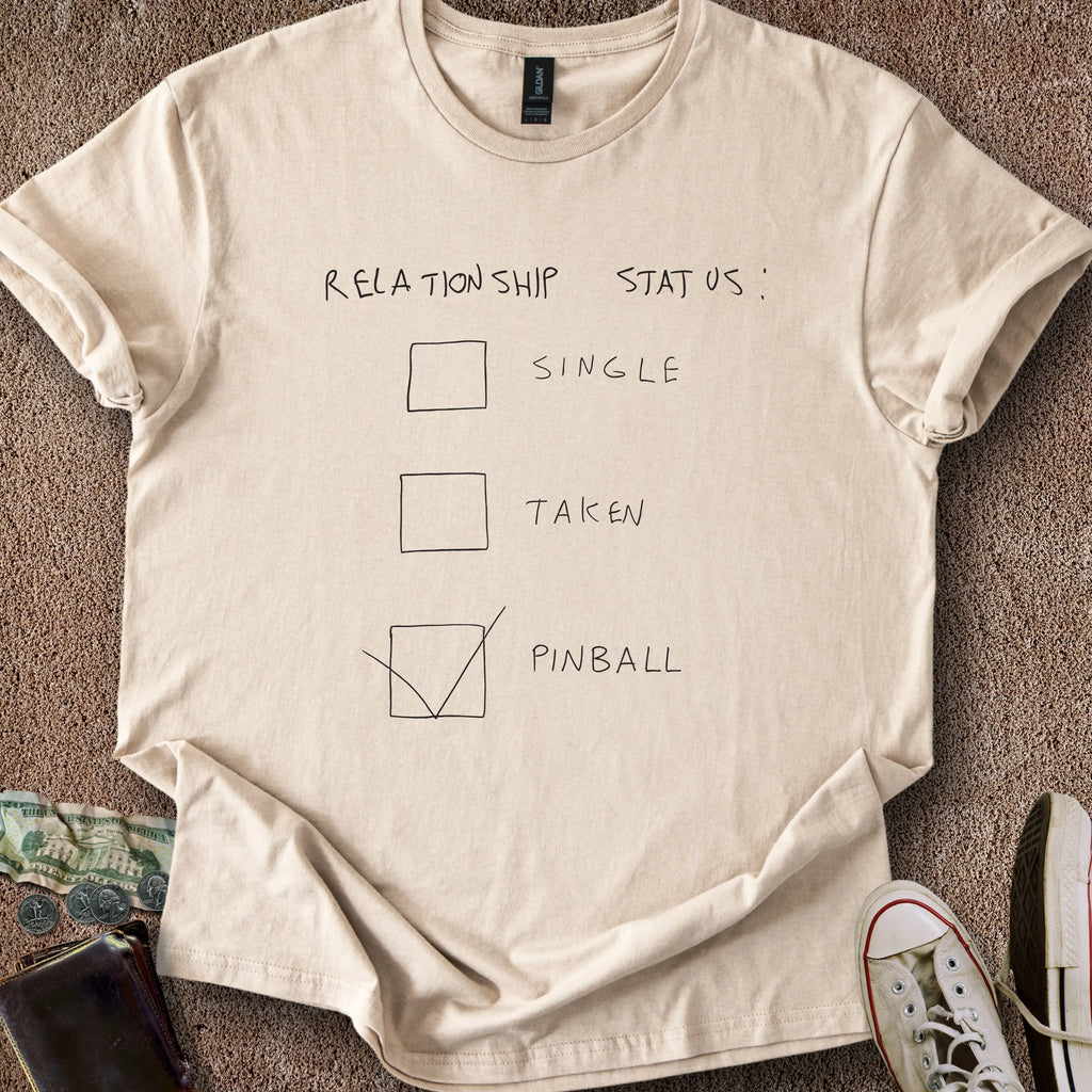 Printify T-Shirt Sand / S Relationship Status T-Shirt