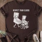 Printify T-Shirt Dark Chocolate / S Respect Your Elders T-Shirt