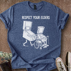 Printify T-Shirt Heather Navy / S Respect Your Elders T-Shirt