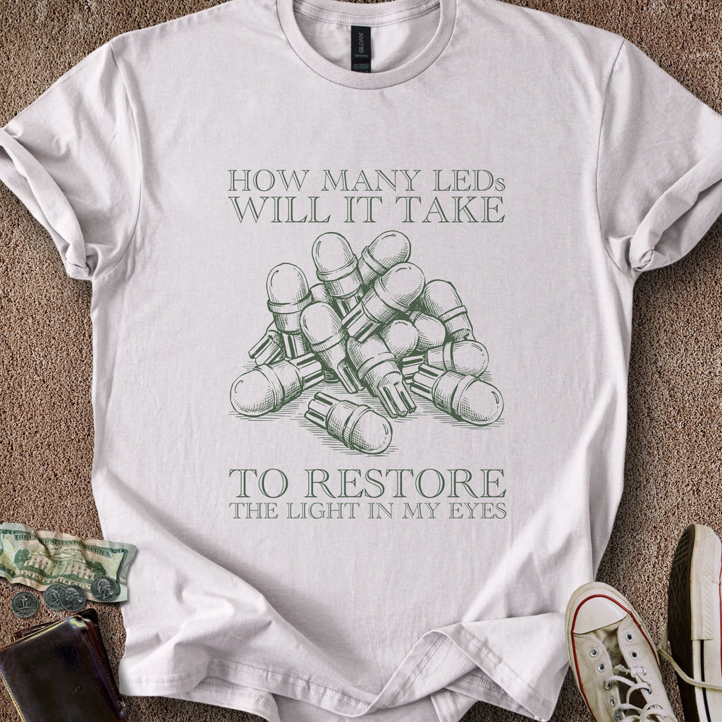 Printify T-Shirt Ice Grey / S Restore Light in my Eyes T-Shirt