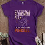 Printify T-Shirt S / Purple Retirement Plan Women's T-Shirt