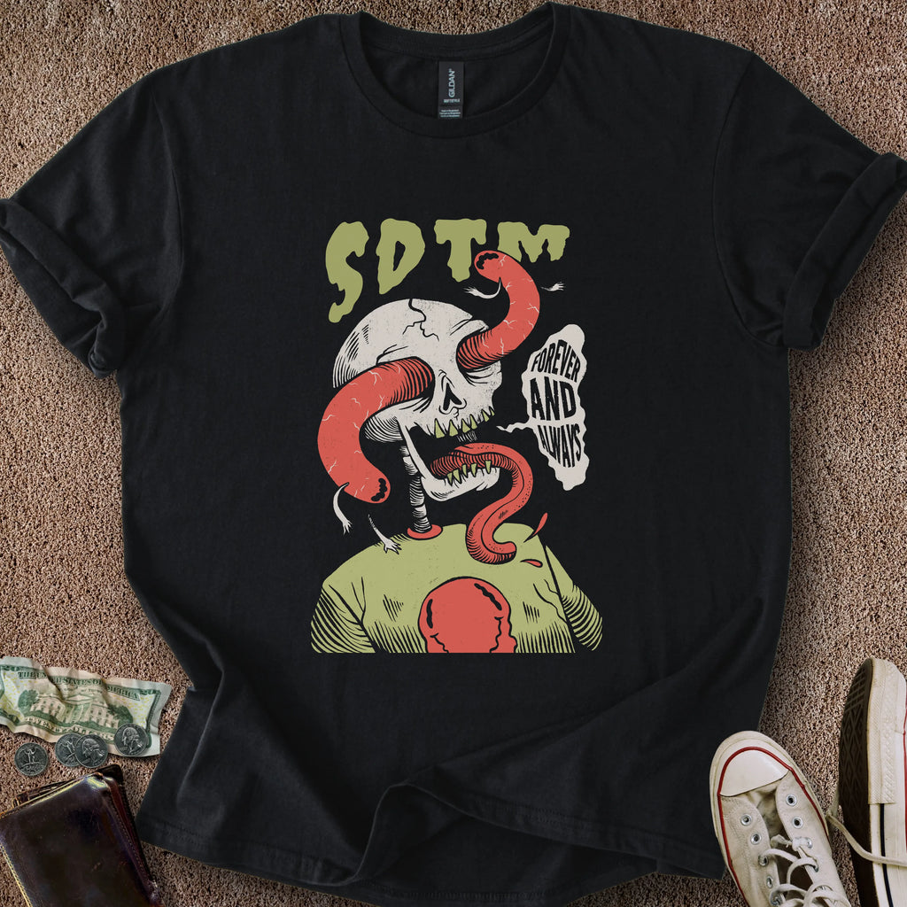 Printify T-Shirt Black / S SDTM Snake T-Shirt