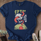 Printify T-Shirt Navy / S SDTM Snake T-Shirt