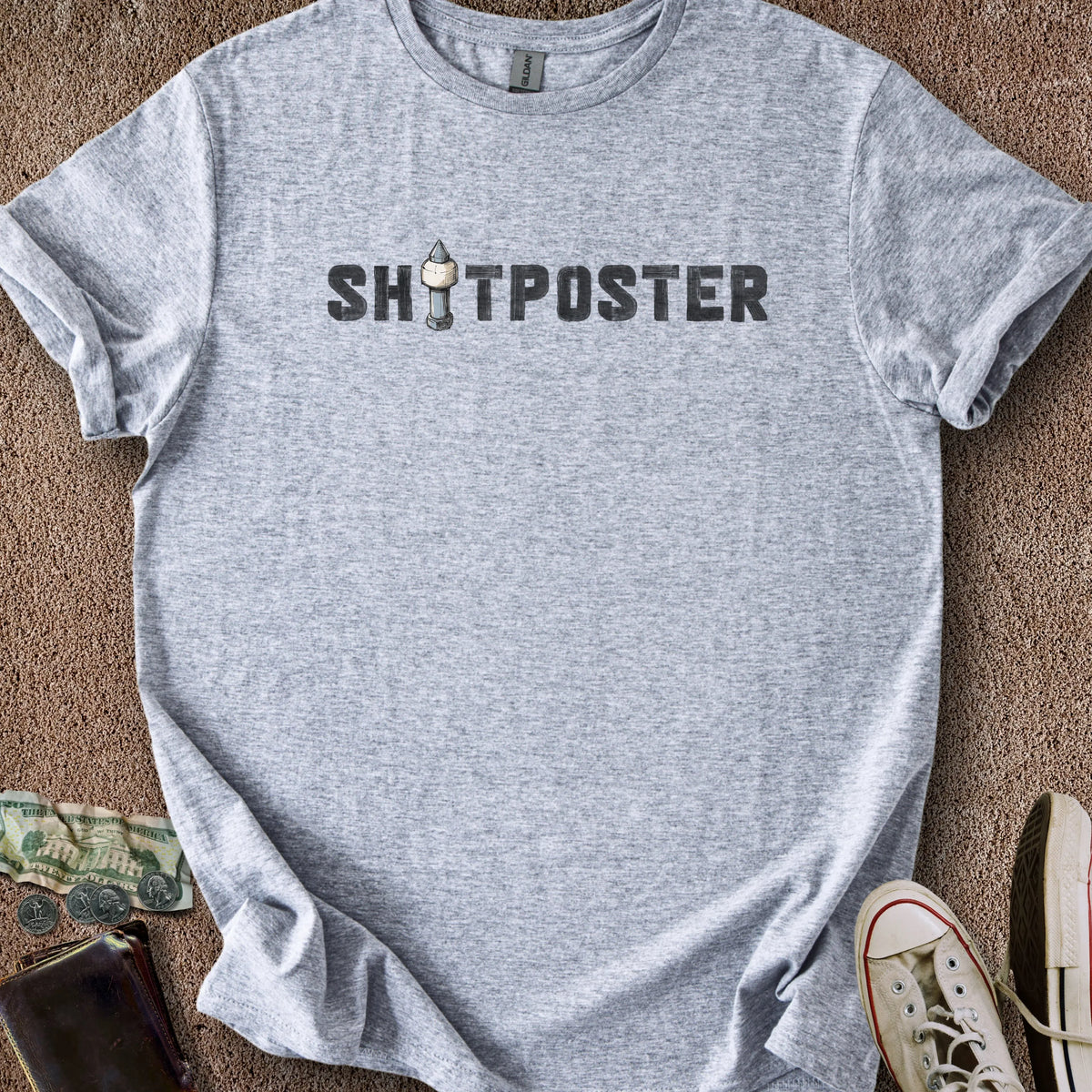Printify T-Shirt Sport Grey / S Sh*tposter T-Shirt